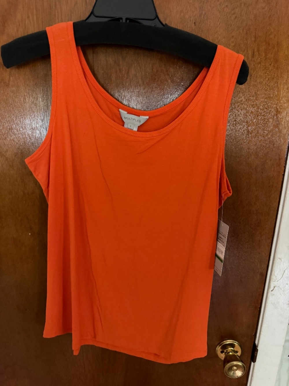Orange Tank Top